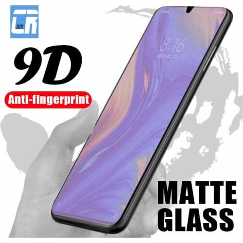 9D No Fingerprint Matte Frosted Tempered Glass for Xiaomi Poco X3 Nfc F2 F1 F3 M3 Pro 11 10T 10 Lite 9 se 9T A3 Screen Protector