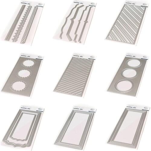 Metal cutting dies Various frameworks cut die mold decoration Scrapbook paper craft knife mould blade punch stencils die