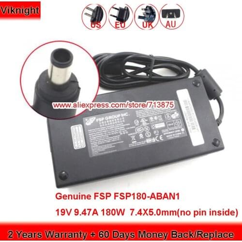 Genuine FSP FSP180-ABAN1 180W Charger 19V 9.47A AC Adapter for ACER ASPIRE Z3620 Z3770 Z3771 Z5711 Z5770 A7600U ZS600