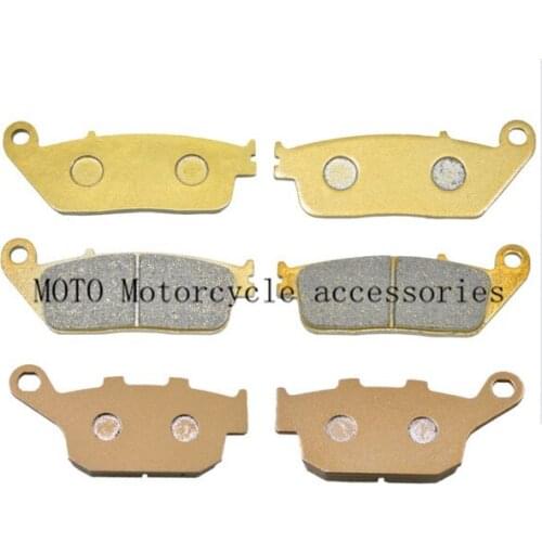 Motorcycle Front Rear Brake Pads For Honda CBR250 NC19 NC22 CBR400 NC23 NC29 CB400 1992-1995/1997-1998 Motorbike Brake Pads