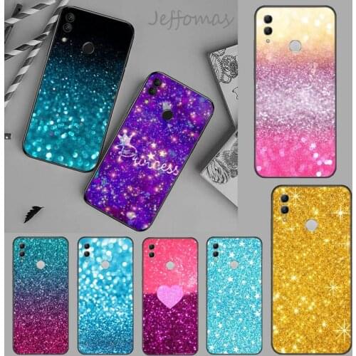 Luxury Sparkle Glitter Marble Soft Rubber Phone Cover For Huawei Enjoy 7 7s 8 8e 9 9e 10 plus P8lite 2017 Honor 5a view9 play 3e