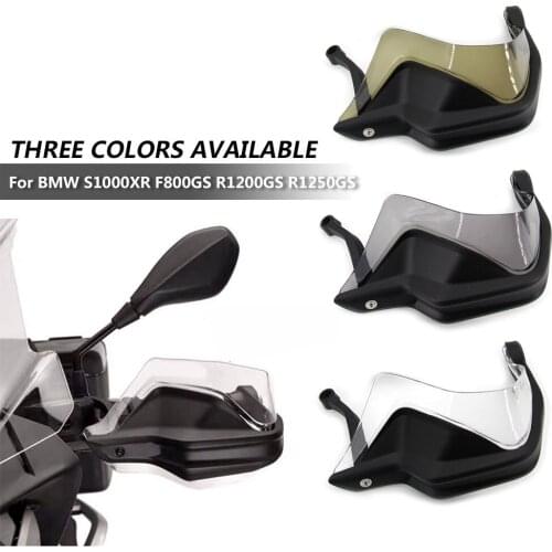 Hand Shield Protector Handguard Fit For BMW R1200GS ADV F800GS Adventure S1000XR R1250GS Windshield Smoke 2013 - 2019 2018 2017