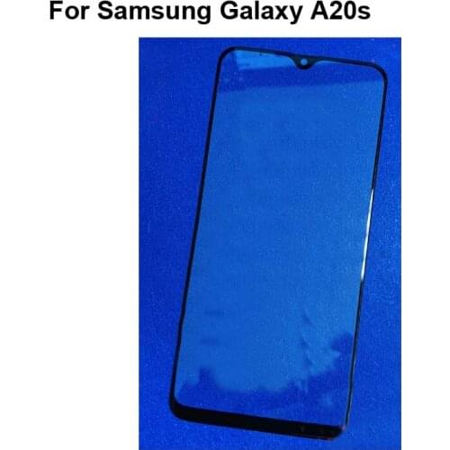 2PCS For Samsung Galaxy A20s Touch Screen Glass Digitizer Panel Front Glass Sensor For Galaxy A 20S A20s Without Flex A207F