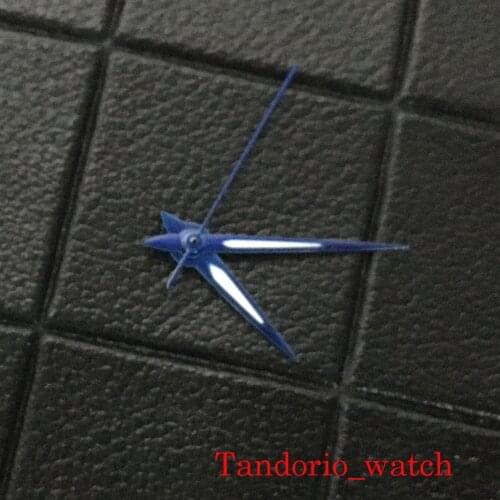 Blue Color High Quality Watch Hands Needles For NH35A NH36A Automatic Movement Wristwatch Parts