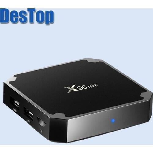 X96 mini Smart Android TV BOX Amlogic S905W Quad Core 4K Media Player 2.4GHz WiFi 2GB 16GB 1G/8G X96mini Android 7.1 10pcs DHL