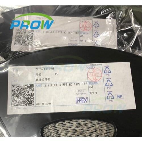 20783-011E-01 pitch 0.3mm 0.3 11p 11pin I-PEX 20783 011E 01 connectors Prow 20783011E01