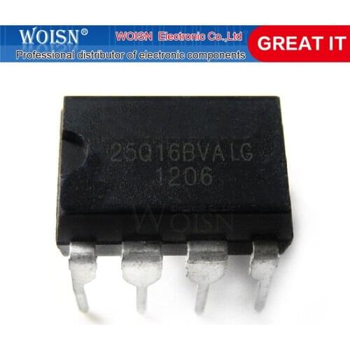 5pcs/lot W25Q16BVAIG W25Q16 25Q16 DIP-8 In Stock