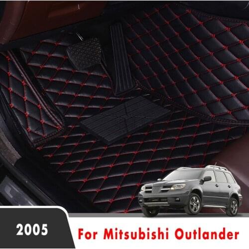 For Mitsubishi Outlander 2005 Car Floor Mats Styling Parts Decoration Protect Carpets Auto Interior Accessories Waterproof Rugs