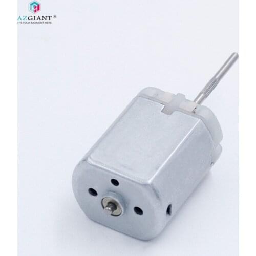 Car Ribbed Shaft Lock Actuator Motor FC 280PC Flat , O Spindle, Power Door Locking Repair Engine with Long Rod Without Gear