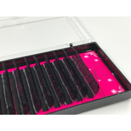 BFF Brand 10 box Eyelash 0.03/ 0.05C/D(8-16mm)quality bright natural synthetic mink Makeup Individual Eyelashes Extension