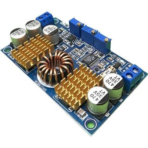 DC-DC Automatic Buck-Boost Power Module Solar Vehicle Constant Voltage Constant Current Power Supply 10A