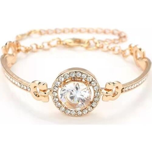 Europe and The United States fashion hot selling hand ornaments lady joker bracelet simple temperament flash diamond bracelet br