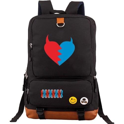 Anime DARLING in the FRANXX Backpack Canvas School book Bags shoulder bag men women Laptop traveling rucksack