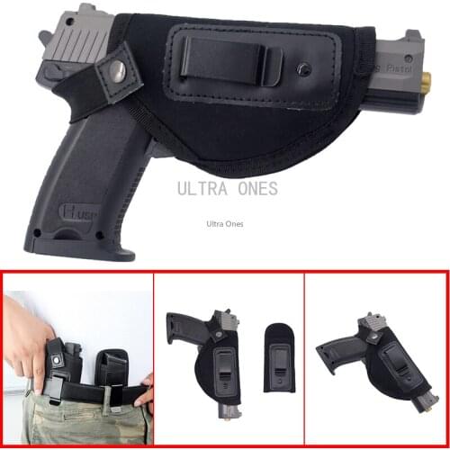 IWB Tactical Hunting Shooting Military Cs Gun Concealed Carry Holster for S&W M&P Shield Glock 19 26 27 29 30 33 42 43 Ruger LC9