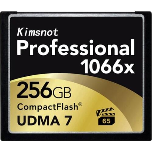 Kimsnot Professional CF Card 64GB 128GB 32GB 256GB Memory Card Compact Flash Cards Compactflash 1066x UDMA7 High Speed 160mb/s