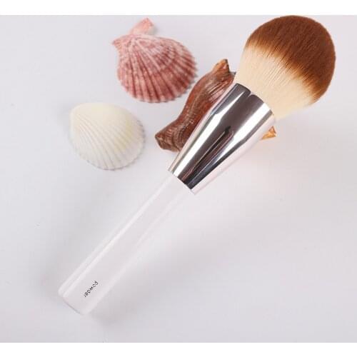 Big size Powder Makeup brushes Quick Powder contour White handle synthetic hair Make up brush Beauty Tools Cosmetics