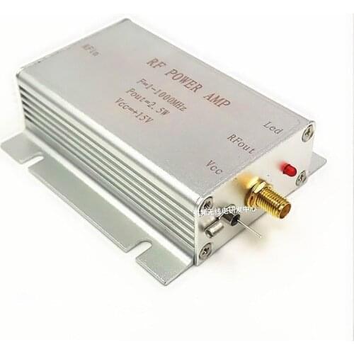 RF power Amplifier 1M-1000MHZ 2.5W HF VHF UHF FM transmitter For RF AMP Ham Radio Walkie talkie Short wave remote control