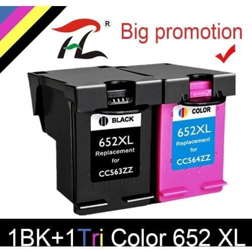 HTL 652XL 652 ink cartridge replacement for HP 652 XL for HP Deskjet 1115 1118 2135 2136 2138 3635 3636 3835 4535