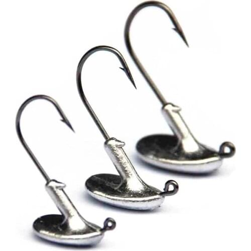 1Pcs 3.5g -14g Tumbler Head Hook Fishing Soft Hook Artificial Bait Fishing Hook Wobblers Fishing Bait Fishing Tackle accessories