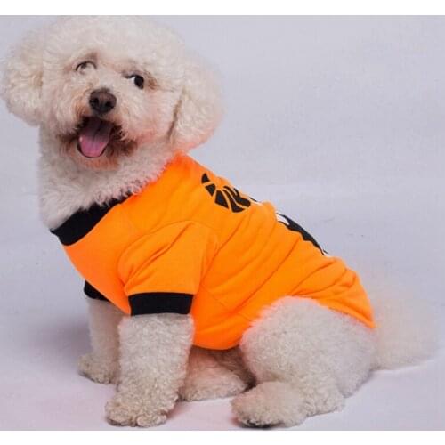 1PC Pet Dog Cat Clothes Printed Puppy Dog Clothing Cotton Pullover Practical Sweatshirt Cute Dogs Small Pets Apparel Cloth
