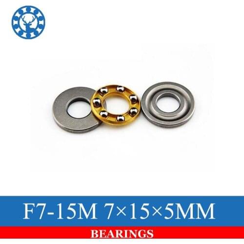 10pcs F7-15M Axial Ball Thrust Bearing 7mmX15mmX5mm Free Shipping