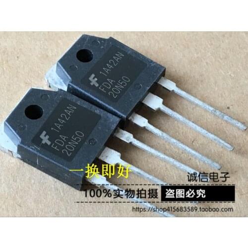 100% New&Original In Stock FQA20N50 FDA20N50 20A500V NMOS