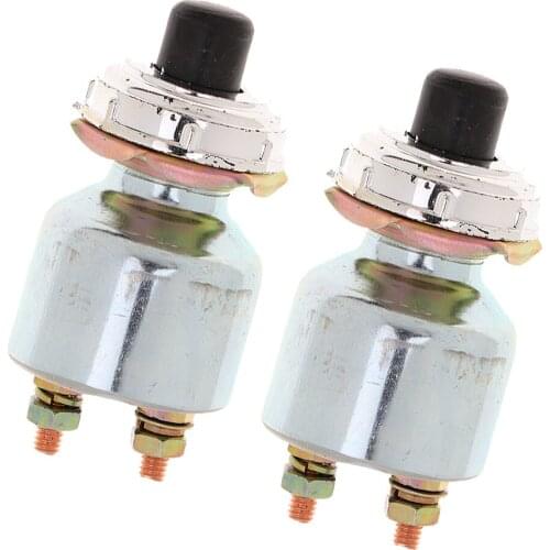 2Pcs New Durable 12V Car Truck Engine Start Push Button Starter Kit K260