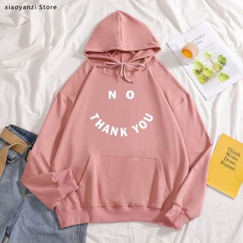 2020 loose hoodies Couples Smile sweatshirts for Women Casual pink Black sportswear Women Print pullovers