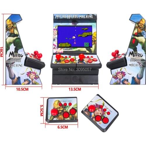 4.3 inch Wireless Arcade Handheld Game Console Built in 300 Funny Games Video Game Machine For Two PLAYERS