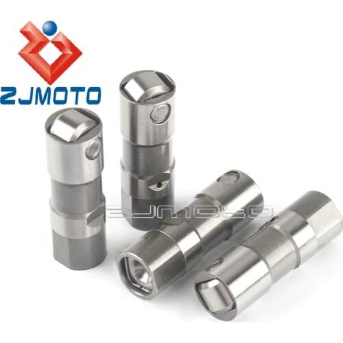 4x Roller Lifter Hydraulic Tappet for Harley Twin Cam Engine 1999-2016 Softail Breakout Sportster Touring Road King Dyna