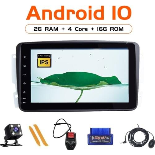 ZLTOOPAI For Mercedes Benz CLK W209 Vito W639 Android 10.0 Car Media Player GPS Navigation IPS Multimedia Player Touch Screen