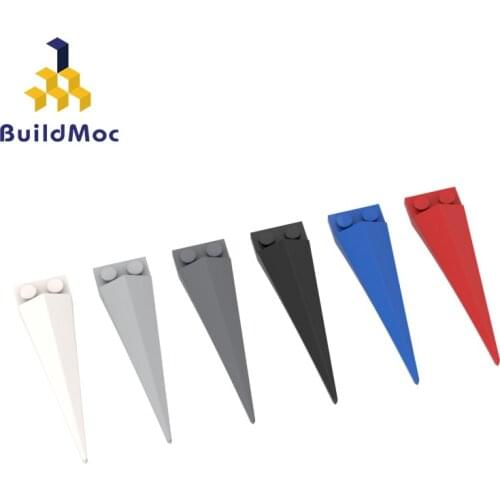 BuildMOC 61406 2 x 8 x 1.1 Modified 1 x 2 For Building Blocks Parts DIY Construction Creative gift T