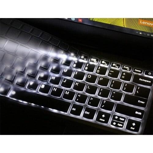 XSKN for for Lenovo Xiaoxin Chao 7000 14 inch Laptop Back Light Show Up Clear TPU Keyboard Cover Skin Protective Film US Layout