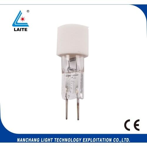Guerra 6702/2 24V 55W G6.35 lamp surgical lighting halogen 24V55W bulb with white ceramic hat free shipping-10pcs