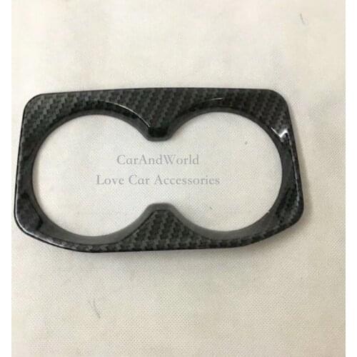 Water Cup Holder Cover Interior Gear Frame Panel Trims sequins For Peugeot 5008 GT 2017 2018 ABS Chrome Car-Styling Accessories