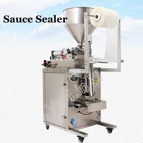 Automatic Sauce Packing Machine Liquid Paste Filling Machine 220V/110V Vinegar/Oil Sealing Machine DYT-950