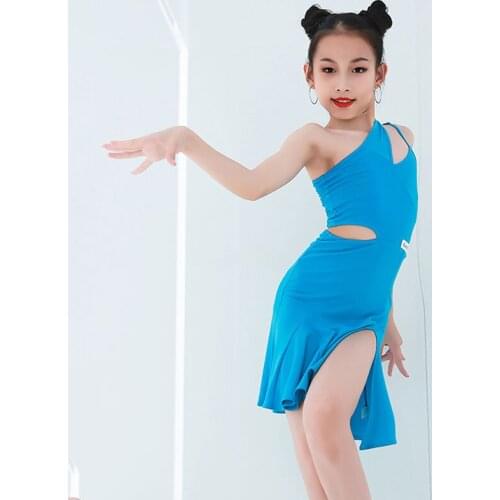 Latin Dance Dress Girl Samba Costume Summer Dress Dancer Outfit Ballroom Practice Wear Tap Dance Wear Designer Clothes JL3137