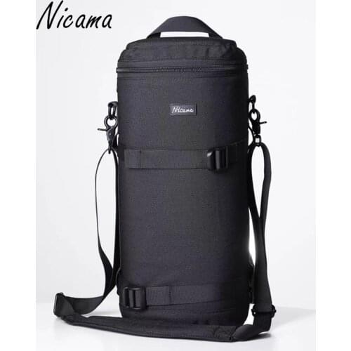 Thick Strong Telephoto Lens Pouch Bag Case for Tamron & Sigma 150-600mm Nikon 200-500mm 300mm Canon RF800mm F11 Sony 200-600mm