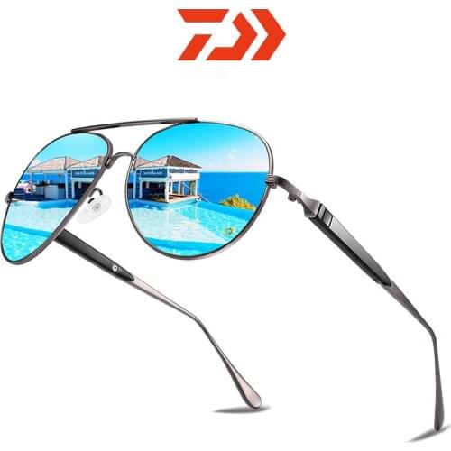 Daiwa New Polarized Fishing Glasses Men Women Fishing Sunglasses Sport Sun Goggles Camping Hiking Driving Eyewear