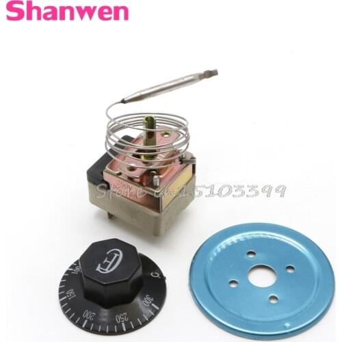 Thermostat Temperature Controller NO NC For 50-300 Degree Electric Oven AC 250V 16A G08 Whosale&DropShip