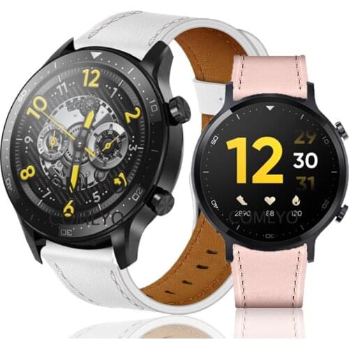 NEW leather band for realme watch S smart watch strap bracelet real me watch s pro belt wristband bands