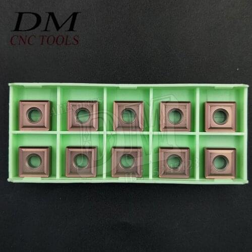 10pcs SNMG432 Tungsten Carbide Insert SNMG120408-MS LF6118 Turning Blade Lathe Tools Lathe Knife