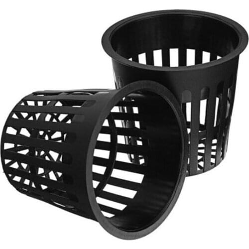 108*98mm Heavy Duty Hydroponic Mesh Pot Net Cup Basket Hydroponic Aeroponic Vegetable Plant Soilless Cultivation Basket Hot