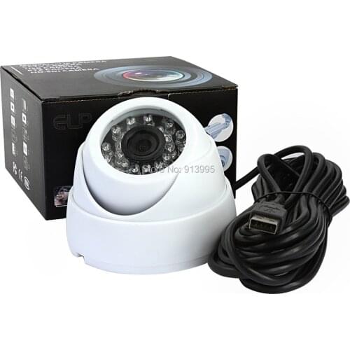 1080P full HD indoor baby monitor H.264 mini dome ir night vision USB camera with 3.6mm lens, Support audio microphone