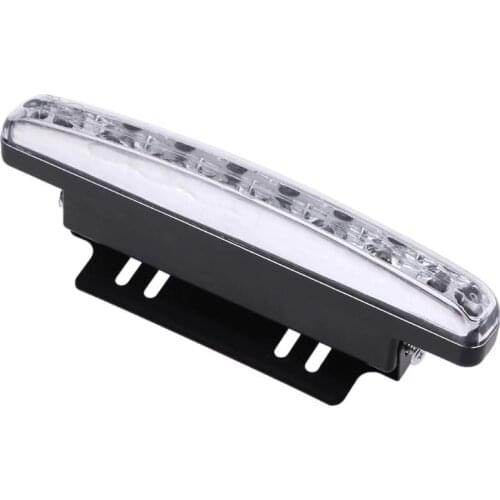 12V DRL New Car Styling 8 LED Daytime Driving Running Light DRL Car Fog Lamp Waterproof White Bright Light 6000K Strong Light