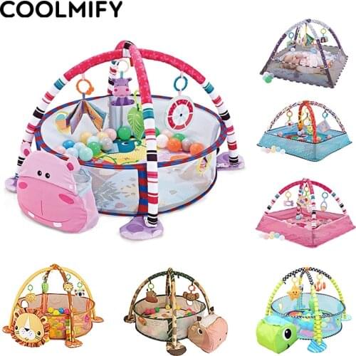 3-in-1 Baby Activity Gym BABI Play Mat Educational Toys Puzzle Crawling Blanket Infant Game Pad Rug Gift For Kids 0-12 Months