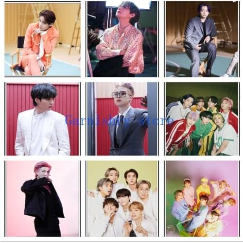 5D Diy Full Square Round Diamond Painting Bangtan Boy Cross Stitch Kits Diamond Mosaic Embroidery Home Decor Gift