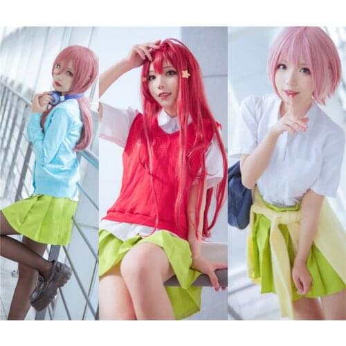 The Quintessential Quintuplets Nakano Nino Cosplay Costume Halloween Costume Dress