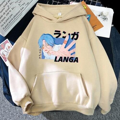 Fashion Japanese Anime Hoodies SK8 The Infinity Langa Sweatshirt Men Streetwear Pullovers Hoodies Harajuku Infinity Skate Hoody