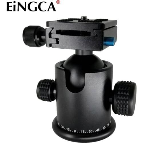 NEW DSLR Camera Professional Tripod Ball Head With Quick Release Plate 1/4 Screw Mount for Canon Nikon Sony Camera Accessories